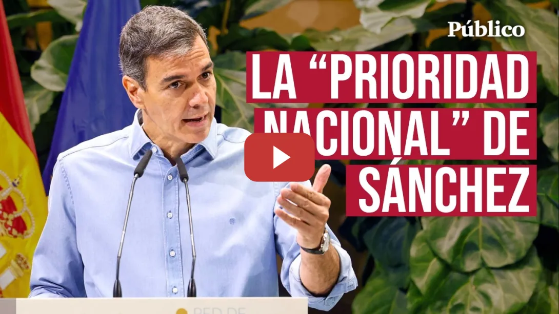 Embedded thumbnail for Las contundentes declaraciones de SÁNCHEZ por los INCENDIOS: "La emergencia climática MATA"