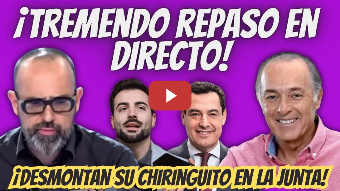 Embedded thumbnail for Risto Mejide DESTROZA a José Manuel Soto en DIRECTO - DESMONTA su CHIRINGUITO con Moreno Bonilla
