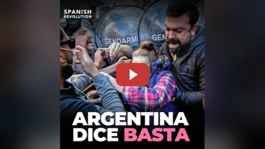 Embedded thumbnail for Argentina dice ¡BASTA!