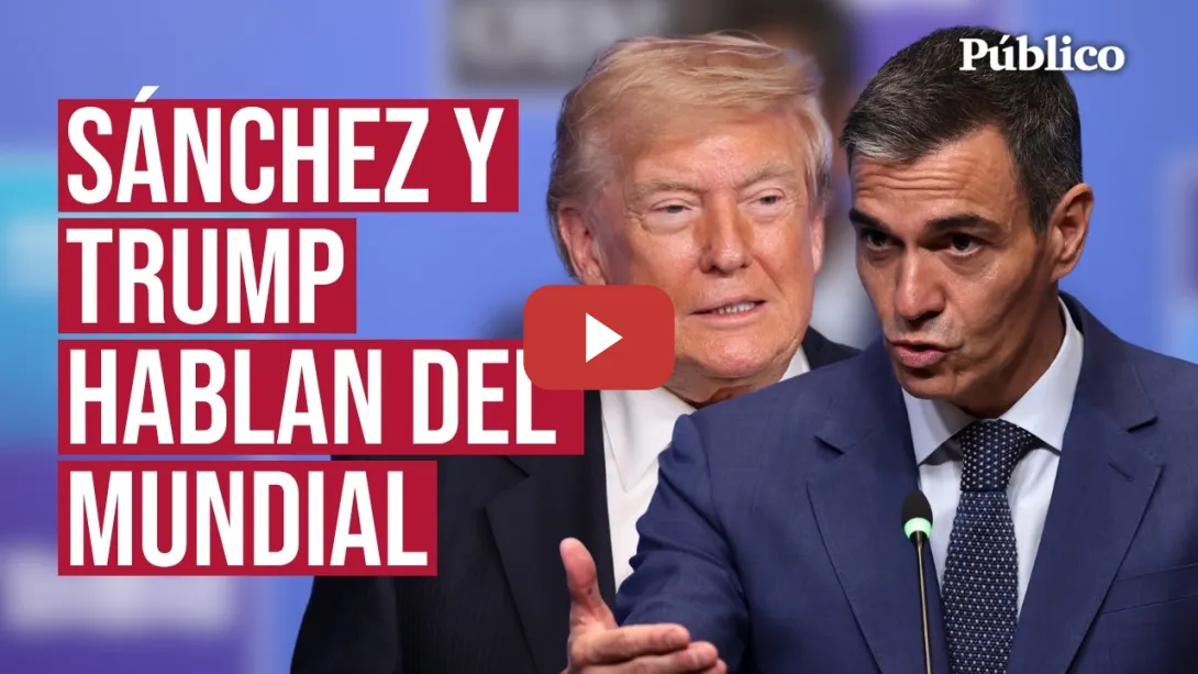 Embedded thumbnail for SÁNCHEZ responde a las amenazas de TRUMP: "Calma y paciencia"