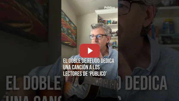 Embedded thumbnail for Cash Stevens, el doble musical de Feijóo, canta para los lectores de 'Público'
