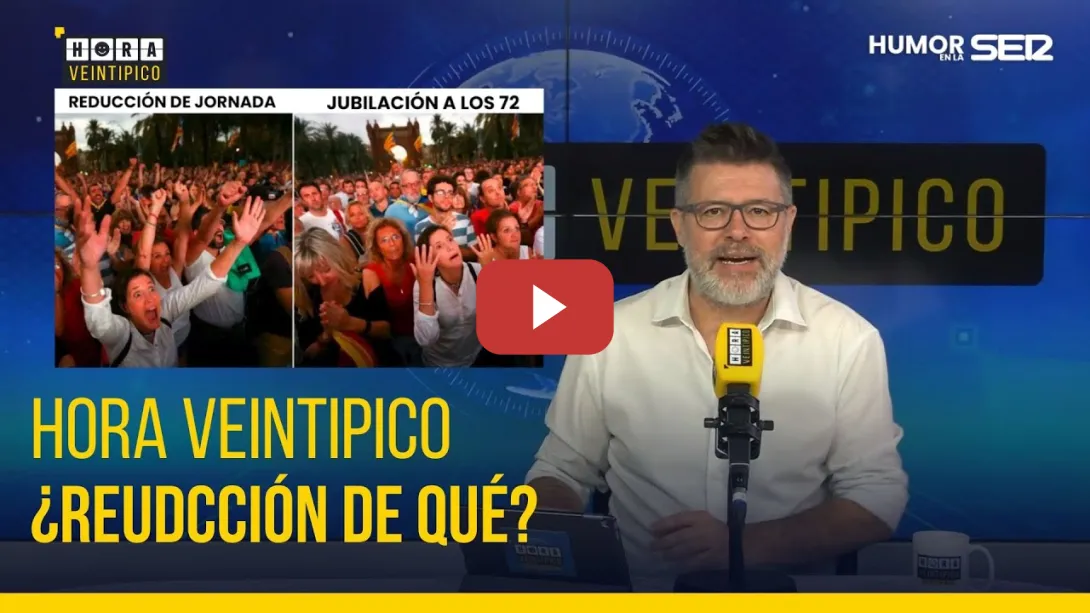 Embedded thumbnail for Hora Veintipico | ¿Hay reducción de la jornada laboral?