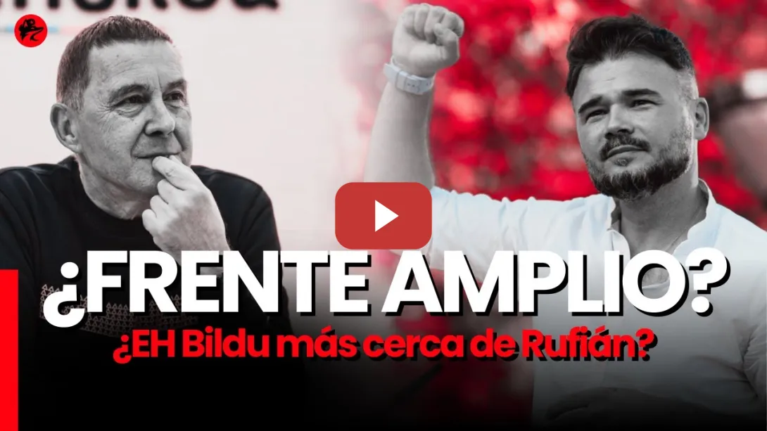 Embedded thumbnail for ¿Otegui se suma a Rufián y a la propuesta de un Frente Amplio?