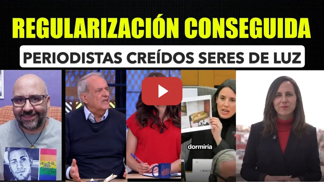 Embedded thumbnail for Ione Belarra. Aprobada regularización de migrantes.Periodista que se creen seres de luz.