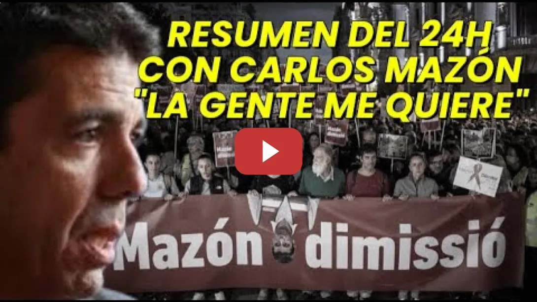 Embedded thumbnail for Especial Resumen del 24 Horas con Carlos Mazón