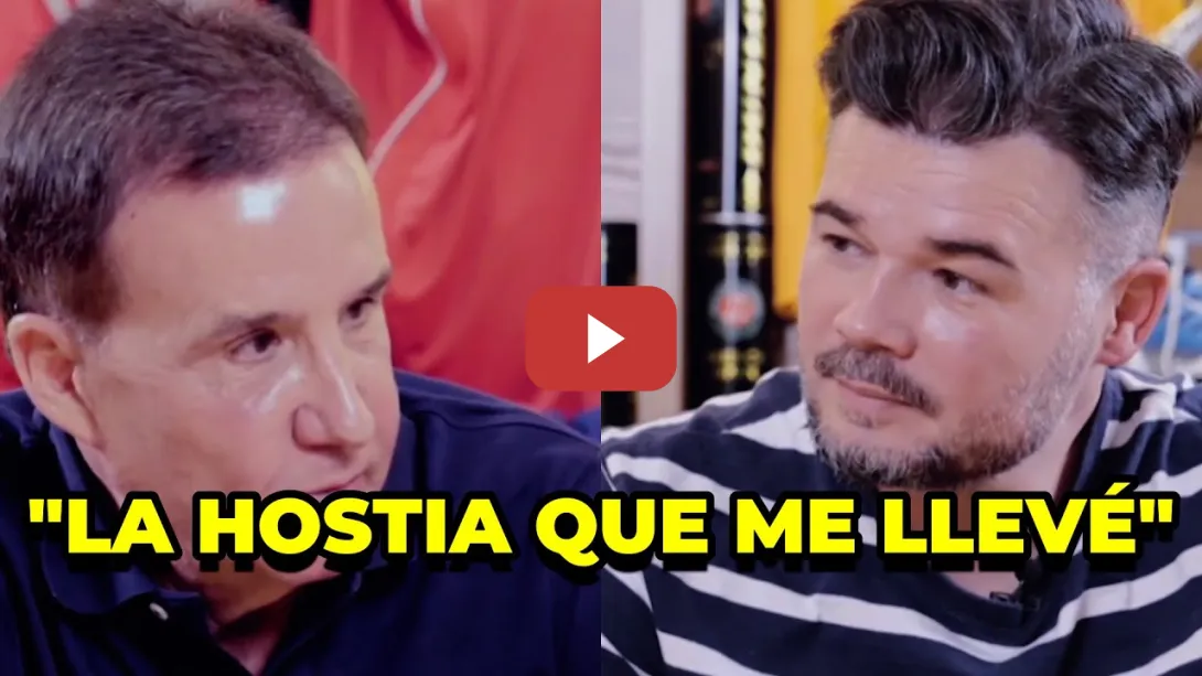 Embedded thumbnail for Gabriel Rufián confiesa que le pegaron por la calle: &quot;la hostia me la llevé&quot;