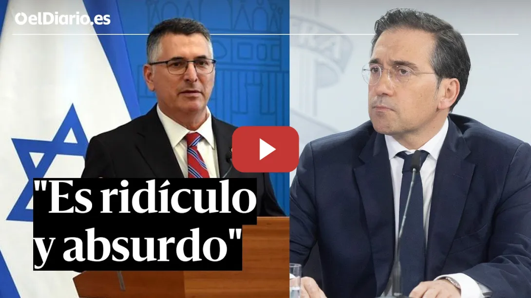 Embedded thumbnail for Albares sobre el ministro de Exteriores israelí "Sus comentarios se descalifican solos"