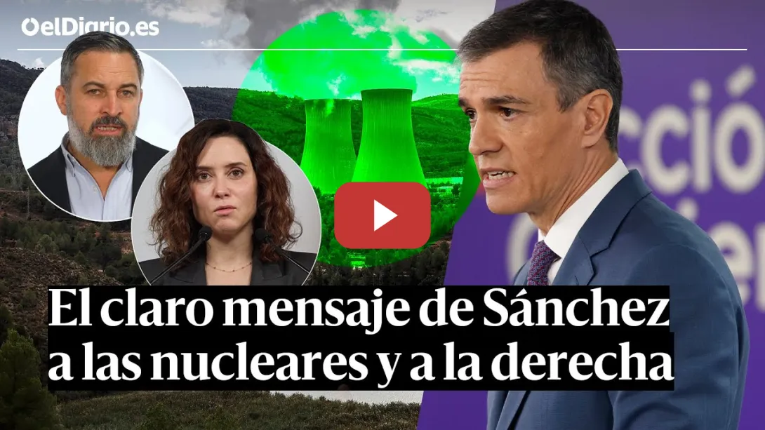 Embedded thumbnail for SÁNCHEZ responde a la DERECHA sobre las NUCLEARES: &quot;Lejos de ser una solución, fueron un problema&quot;