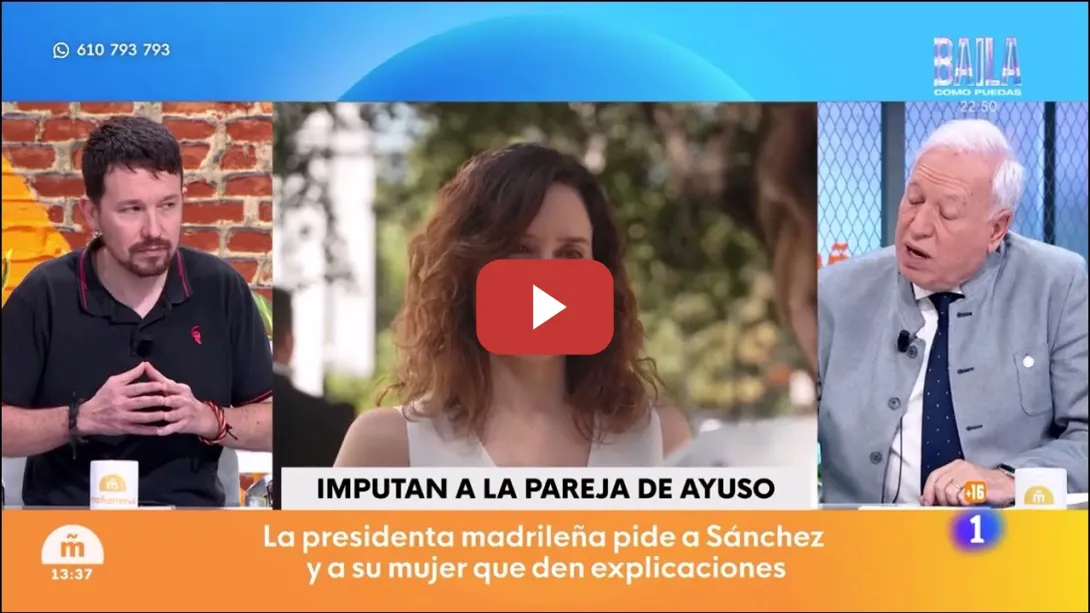 Embedded thumbnail for Pablo Iglesias vuelve a TVE
