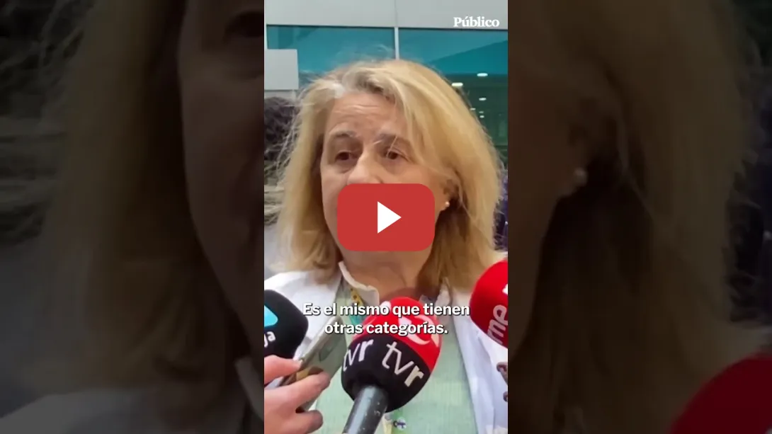 Embedded thumbnail for Miles de médicos continúan la huelga en toda España para pedir un estatuto marco propio