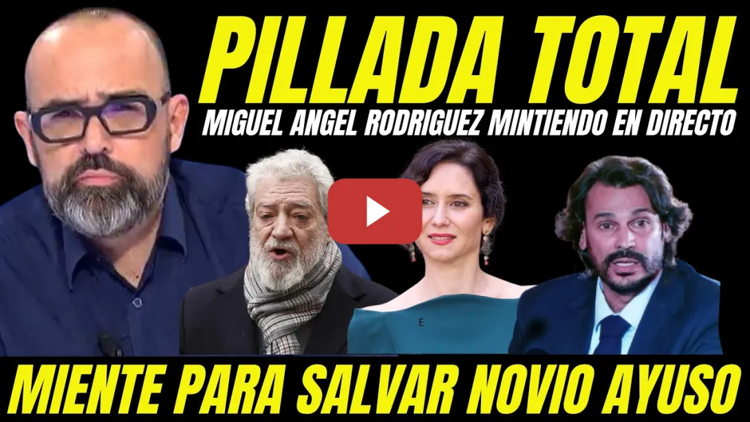 Embedded thumbnail for MIGUEL ÁNGEL RODRÍGUEZ PILLADO BORRACHO "MANDA UN MENSAJE EN TV Y RECONOCE SER UN BULO"
