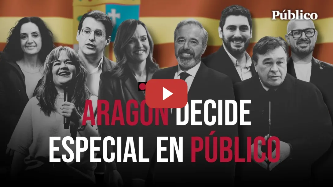 Embedded thumbnail for Directo | Sigue el especial de 'Público' ELECCIONES EN ARAGÓN: el análisis minuto a minuto