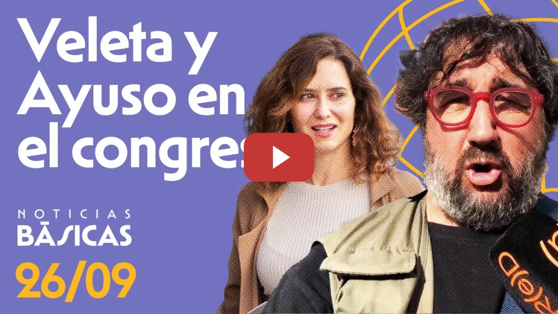 Embedded thumbnail for AYUSO va a ver a FEIJÓO en la INVESTIDURA... y se encuentra con VELETA | NOTICIAS BÁSICAS