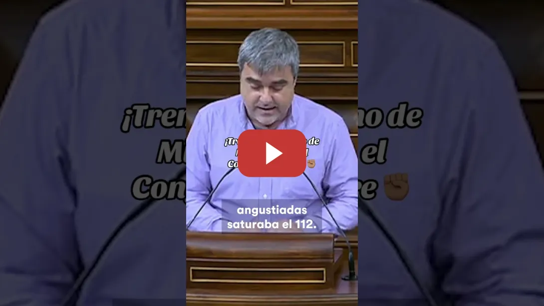 Embedded thumbnail for El diputado Mikel Otero sobre la DANA: «O no entendieron la situación o priorizaron otras cosas».