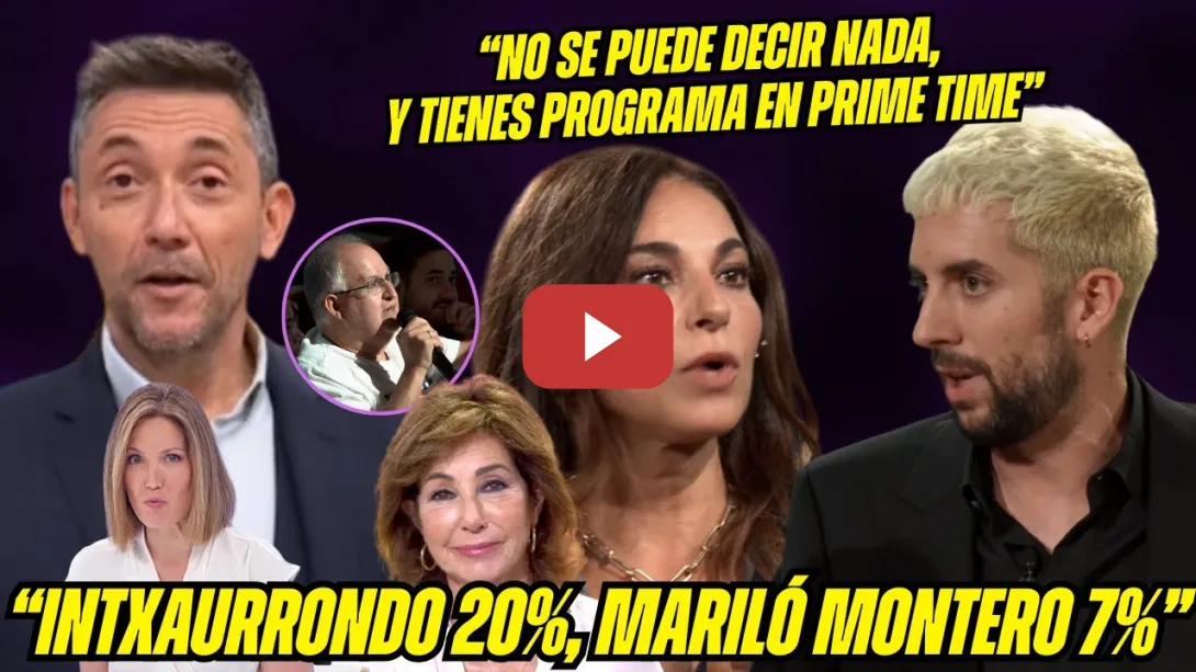 Embedded thumbnail for DESPACHAN a MARILÓ MONTERO tras su RIDÍCULO con BRONCANO &quot;Algunos FUIMOS VETADOS en TVE con RAJOY&quot;