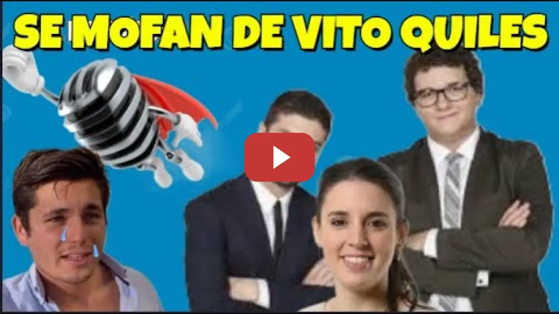 Embedded thumbnail for Irene Montero se mofa de Vito Quiles (con la ayuda de Facu Díaz y Miguel Maldonado) 🤣🤣🤣
