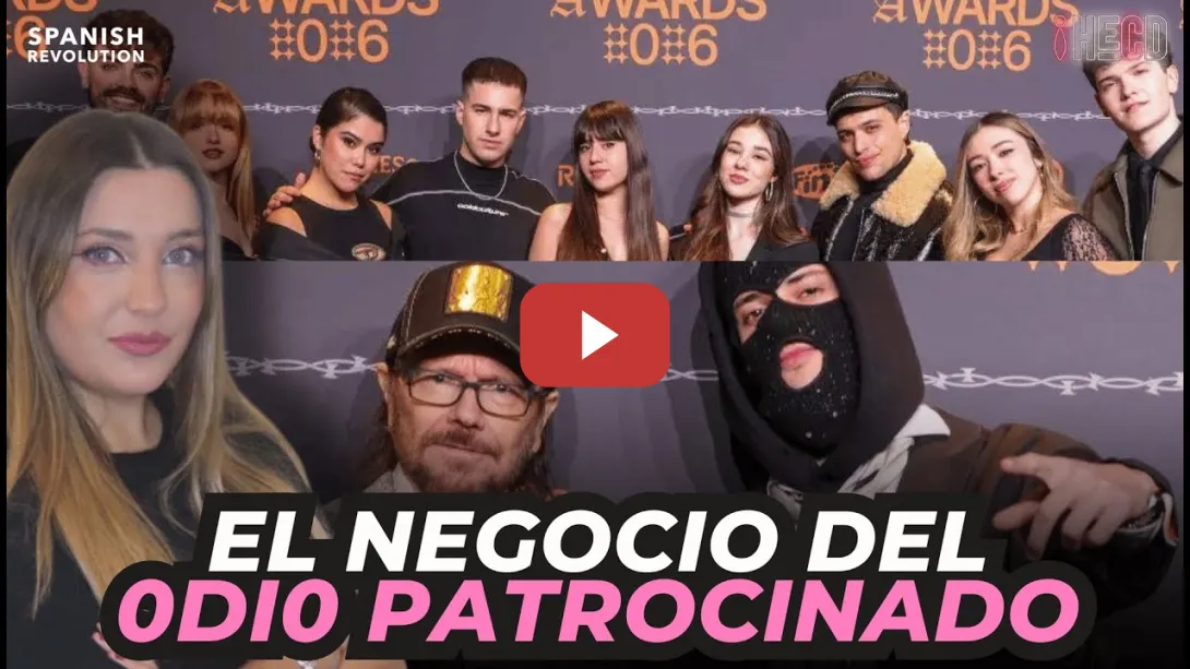 Embedded thumbnail for BLANQUEO FASCISTA CON PURPURINA 🎭 Marina Lobo destroza los ‘premios’ de la ultraderecha