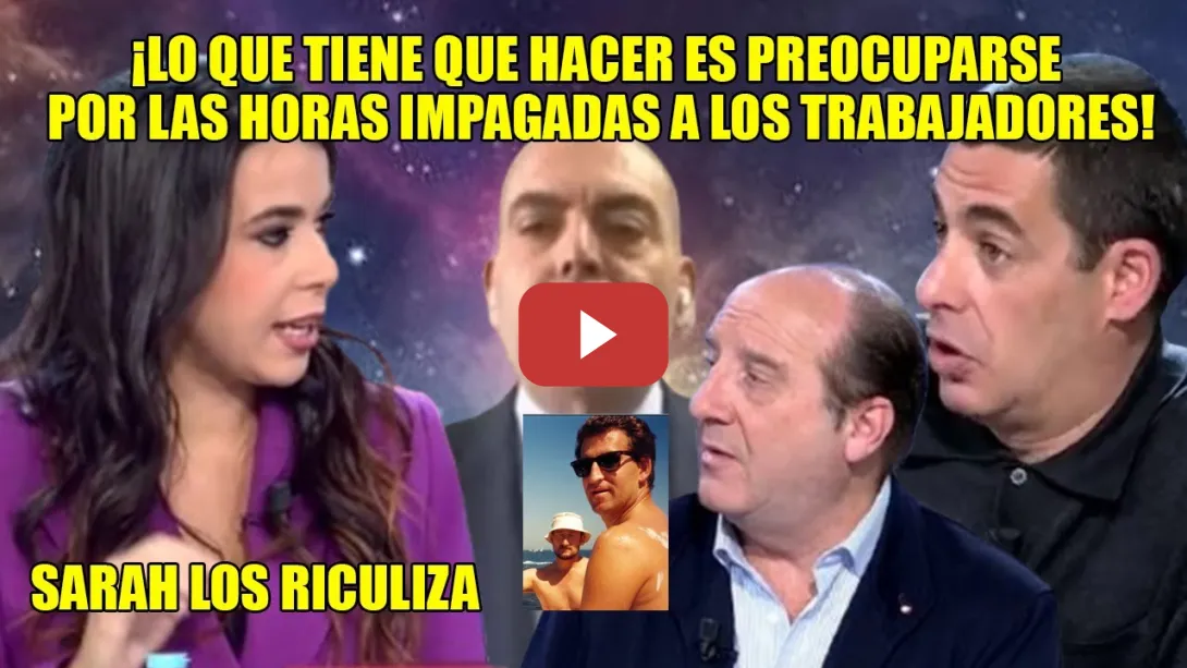 Embedded thumbnail for CARRUSEL de ZASCAS y JAQUE a Antonio Naranjo y al Pdte. de ATA de Sarah Santaolla👏Era CONTRABANDISTA