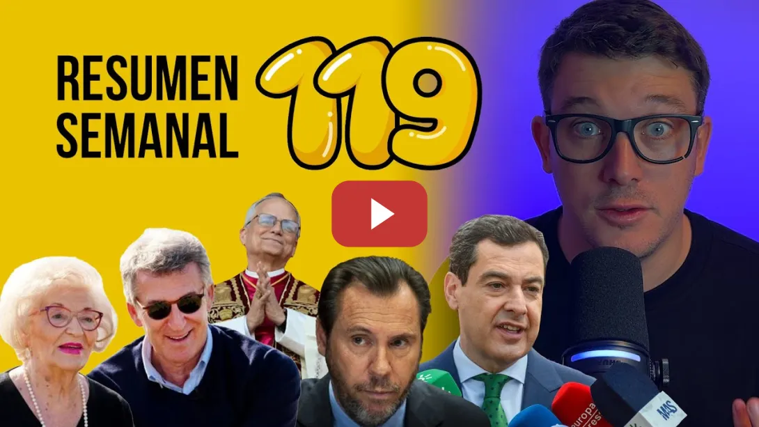 Embedded thumbnail for Sabotaje, la madre de Feijóo, habemus Papam, Juanma de feria y El Eternauta #ResumenSemanal 119