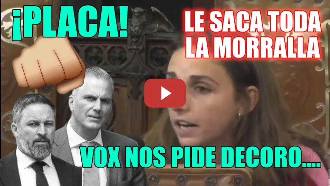 Embedded thumbnail for No reírse 😲 Vox PIDE DECORO y dip. de Podemos les recuerda sus modales. ¡VAYA BAÑO de REALIDAD 👏