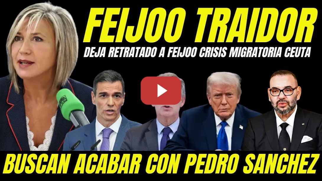 Embedded thumbnail for JULIA OTERO REVIENTA A FEIJÓO TRAIDOR A ESPAÑA PARA INTENTAR ACABAR CON PEDRO SÁNCHEZ