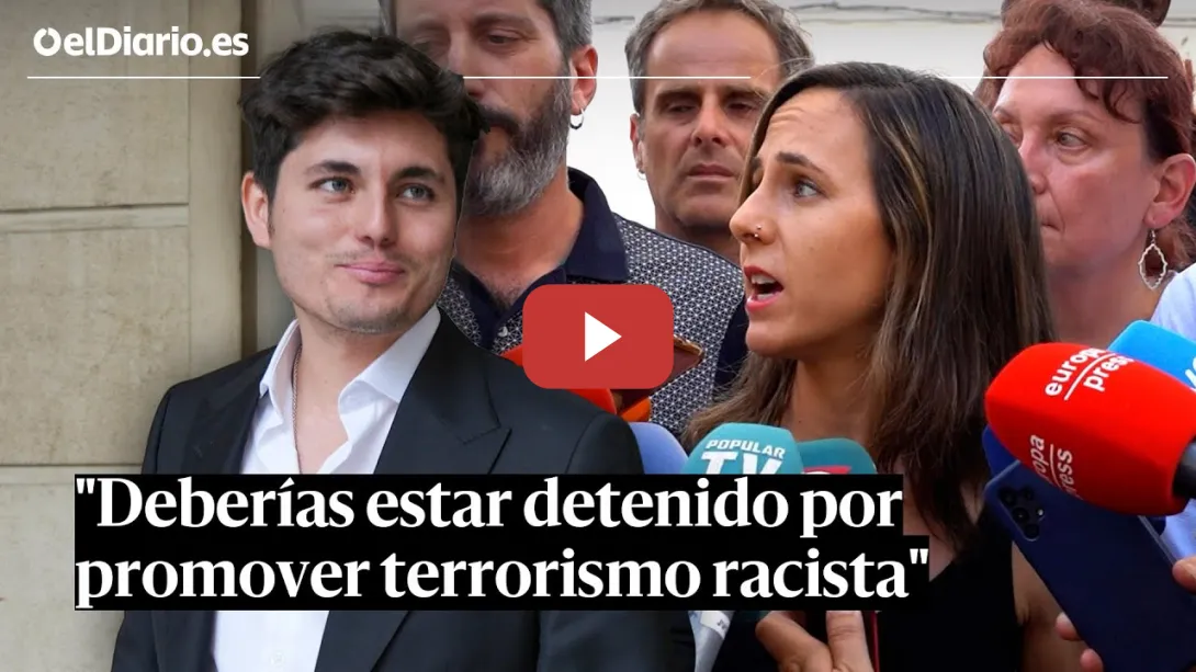Embedded thumbnail for AGITADORES de EXTREMA DERECHA intentan REVENTAR la rueda de prensa de IONE BELARRA en TORRE PACHECO