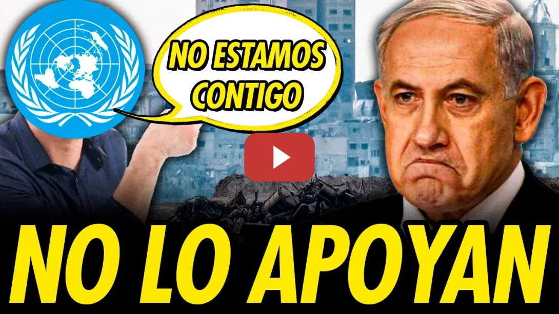 Embedded thumbnail for ISRAEL SE QUEDA CADA VEZ MÁS SOLO TRAS ANUNCIAR LA INVASIÓN A GAZA
