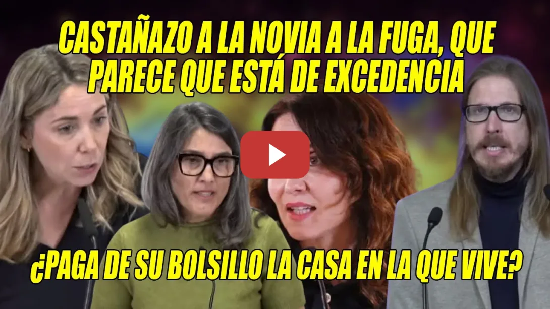 Embedded thumbnail for VAYA CASTAÑAZO a Ayuso💥¡NO hay AVIÓN para q se LIBRE! &quot;RIDÍCULO SIDERAL de los SECTARl0S del PP&quot;💥
