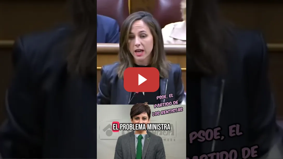 Embedded thumbnail for Ione Belarra retratando al partido de los rentistas