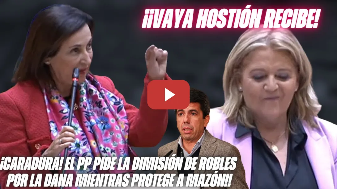 Embedded thumbnail for ROBLES se COME a una Senadora del PP tras pedir su DIMISIÓN🔥 ¡Se EQUIVOCA, NO soy MAZÓN!