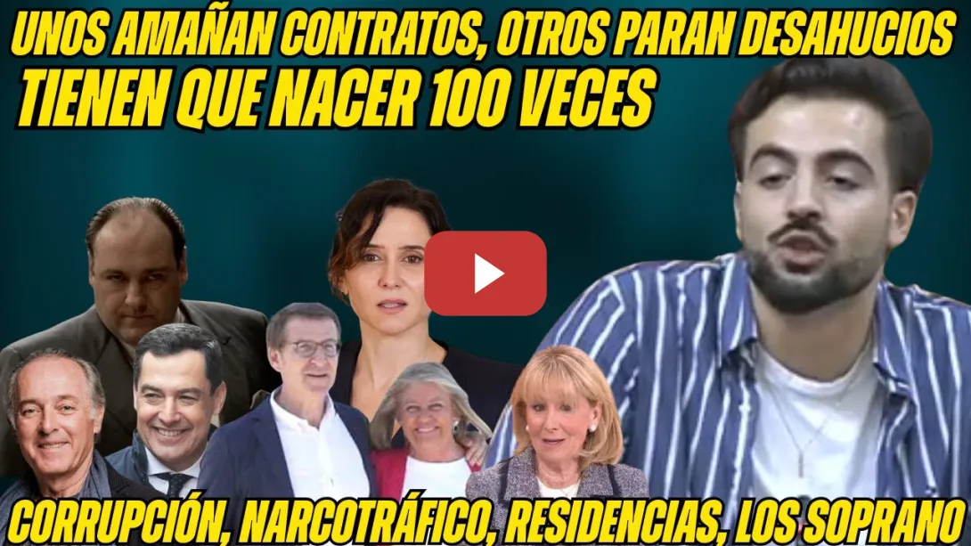 Embedded thumbnail for ¡BRUTAL REPASO de Jurado al PP! CORRUPCIÓN, NARCOTRÁFICO, FACTURAS FALSAS, CLOACAS