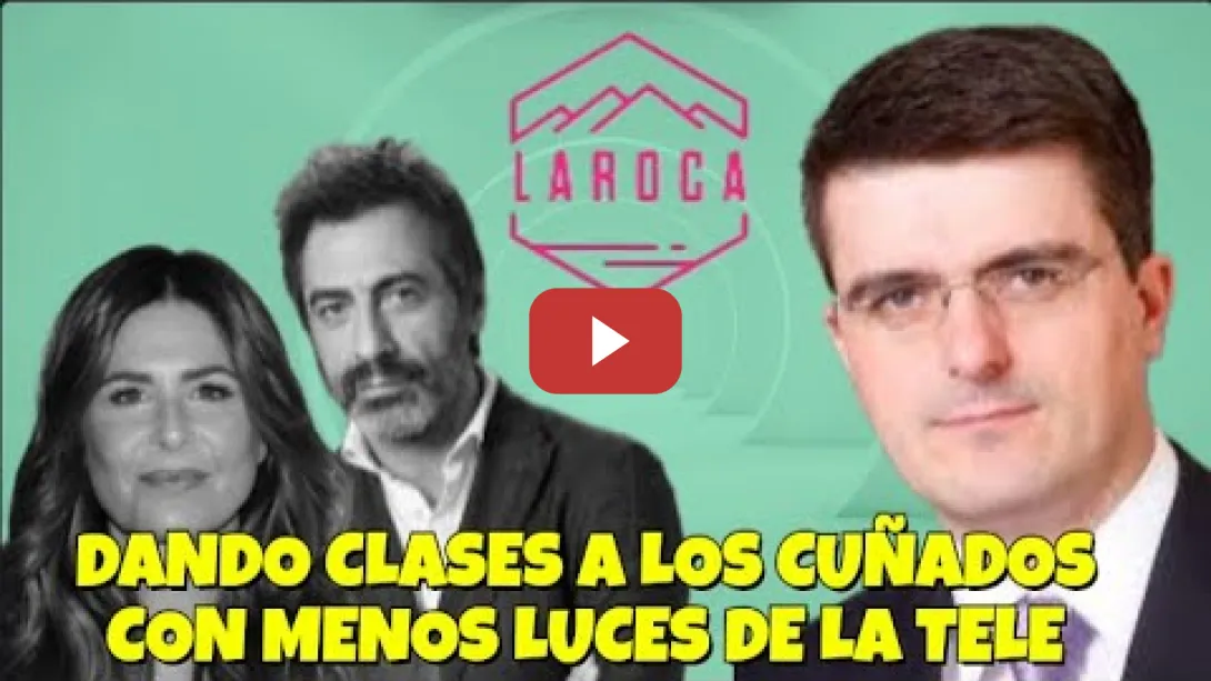 Embedded thumbnail for Experto energético dando una lección a los Cuñados Juan del Val y Nuria Roca