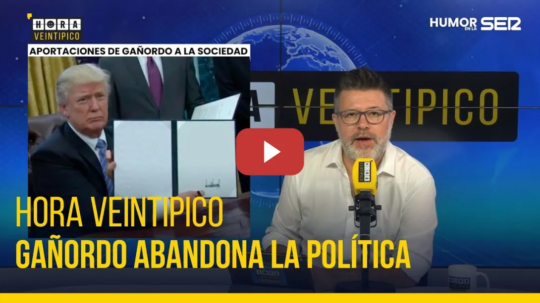 Embedded thumbnail for Hora Veintipico | Gañordo abandona la política