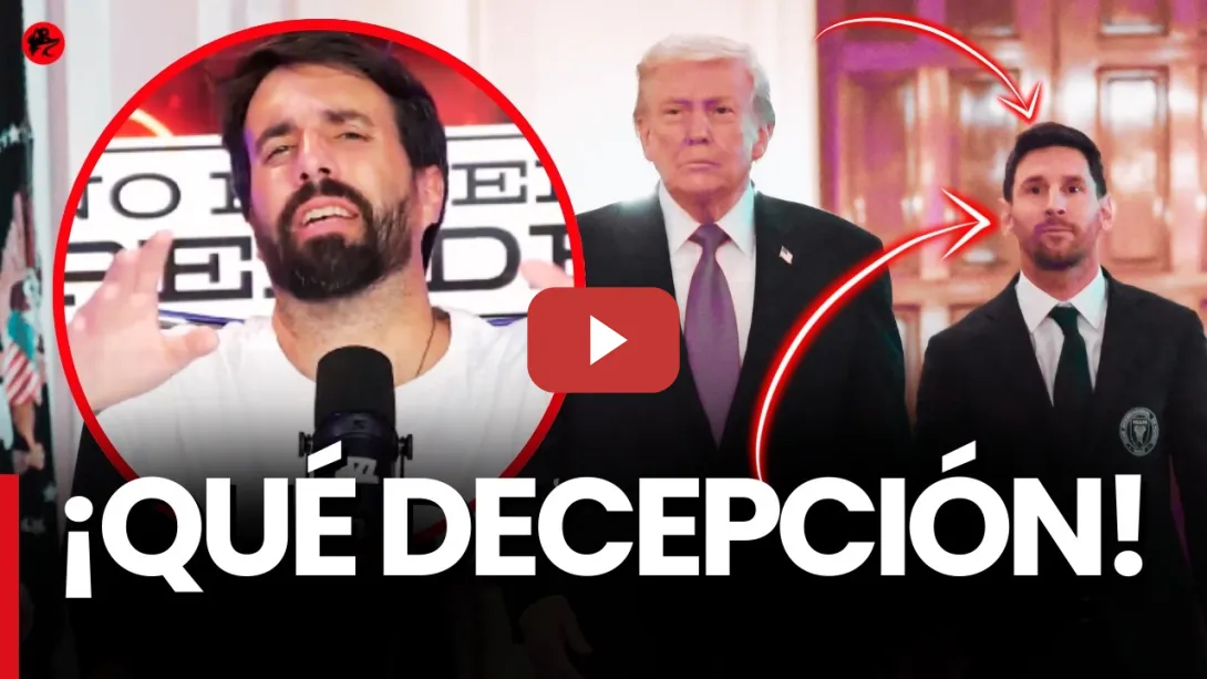 Embedded thumbnail for Argentinos estallan contra Messi y su foto con Trump (no se puede tolerar)