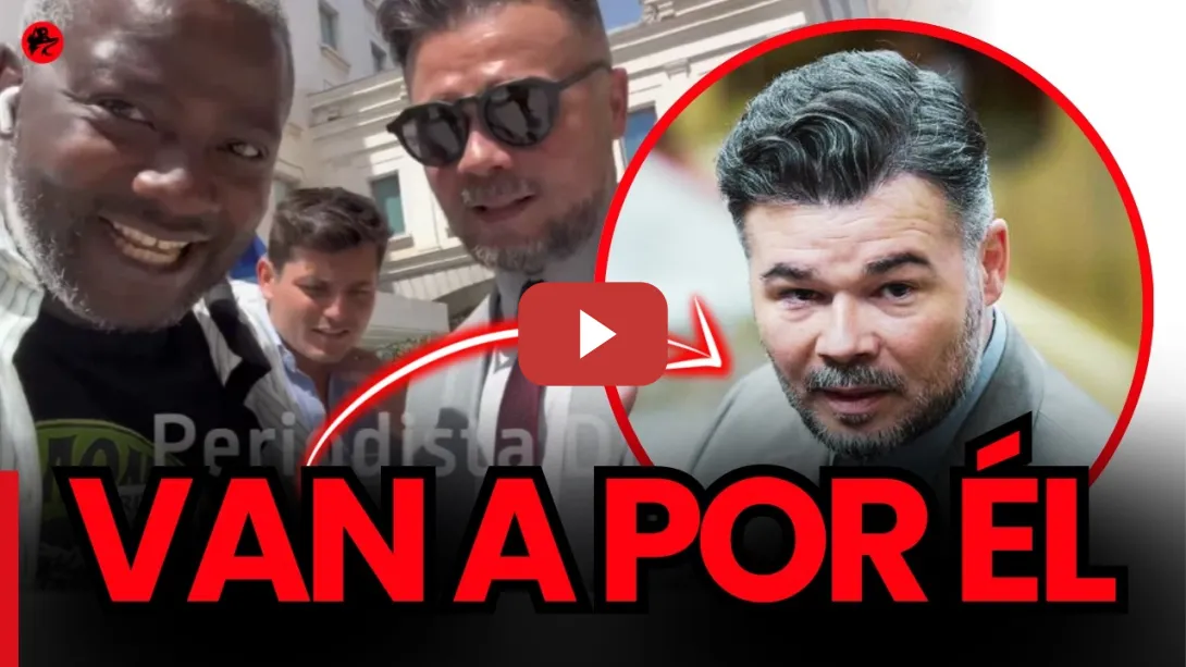 Embedded thumbnail for Vito Quiles y Endongo buscan humillar a Rufián a la salida de un bar… y pasa esto