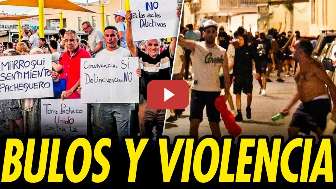 Embedded thumbnail for ARDE TORRE PACHECO CON LOS BULOS DE LA ULTRADERECHA