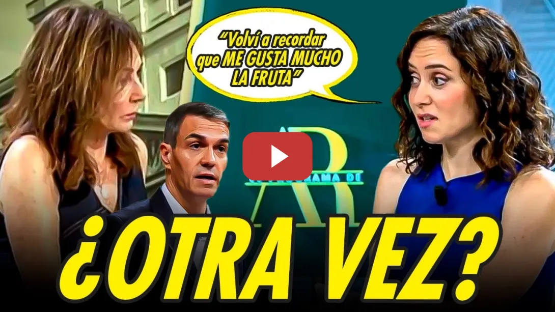Embedded thumbnail for ENTREVISTA MASAJE DE ANA ROSA A AYUSO PARA INSULTAR AL GOBIERNO