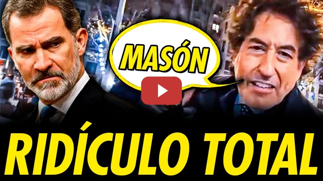 Embedded thumbnail for ÁLVARO MARICHALAR VA A FERRAZ Y LA LÍA CUANDO LLAMAN MASÓN AL REY