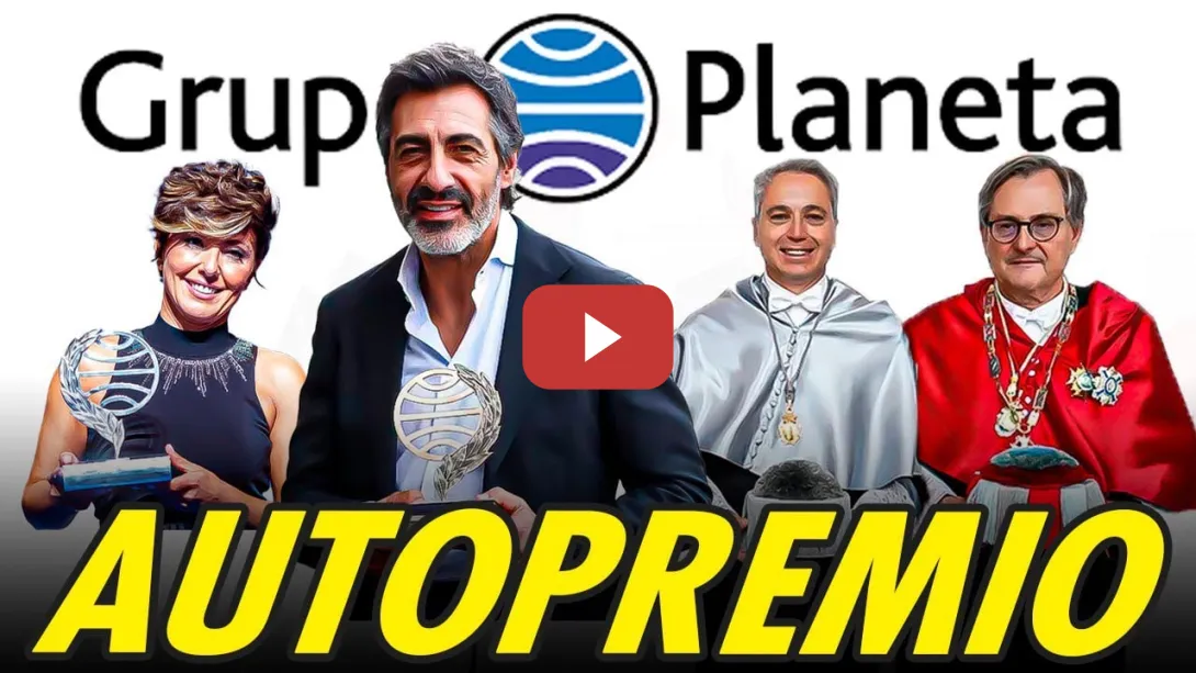 Embedded thumbnail for EL AUTOREGALO DE 1 MILLÓN DE EUROS DEL GRUPO PLANETA AL CUÑAO JUAN DEL VAL