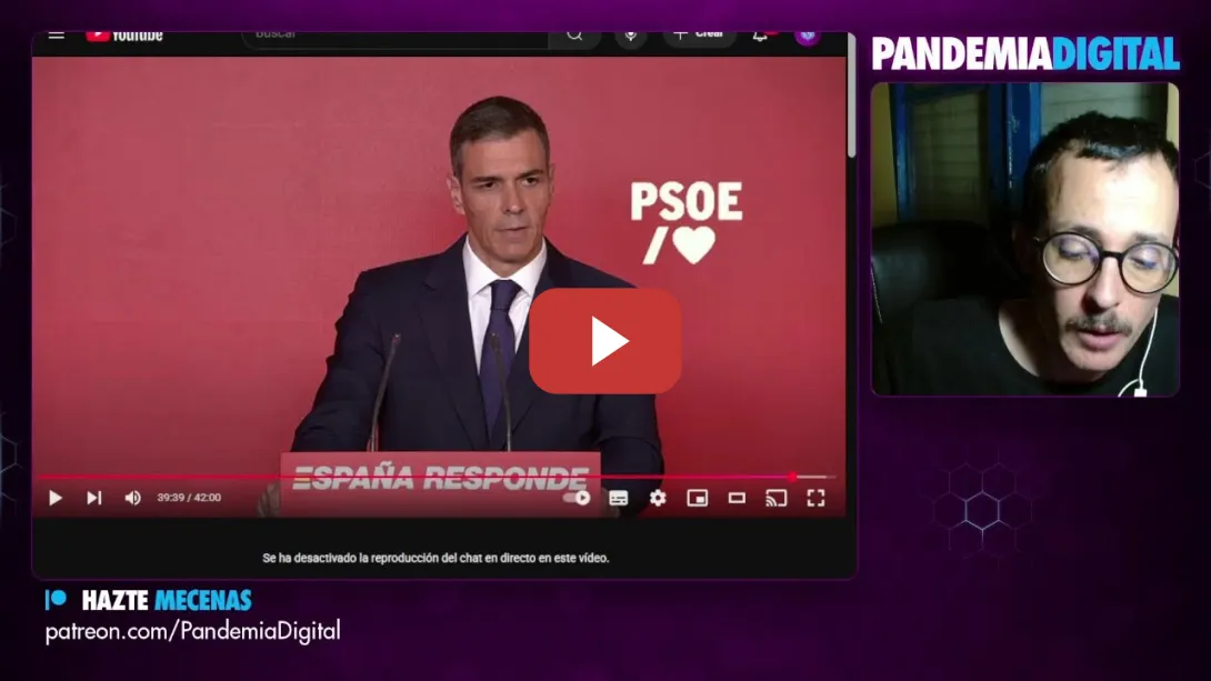 Embedded thumbnail for Dimite Santos Cerdán. El PP tambien es Mafia. Trump convertido en dictador