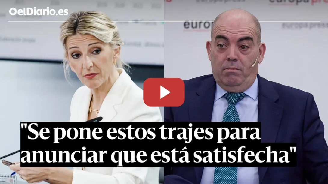 Embedded thumbnail for El comentario SEXISTA sobre YOLANDA DÍAZ del vicepresidente de la PATRONAL