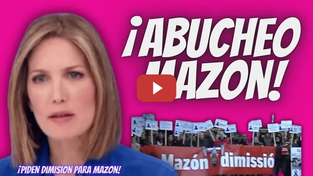 Embedded thumbnail for Silvia Intxaurrondo “MUESTRA como ABUCHEAN” a Mazón en DIRECTO - ¡Mazón a PRISIÓN, Mazón DIMISIÓN!