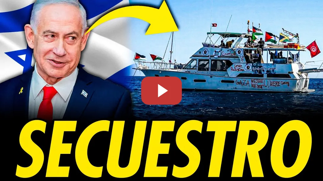 Embedded thumbnail for ISRAEL SECUESTRA 175 ACTIVISTAS DE LA FLOTILLA QUE LLEVABA AYUDA HUMANITARIA A GAZA