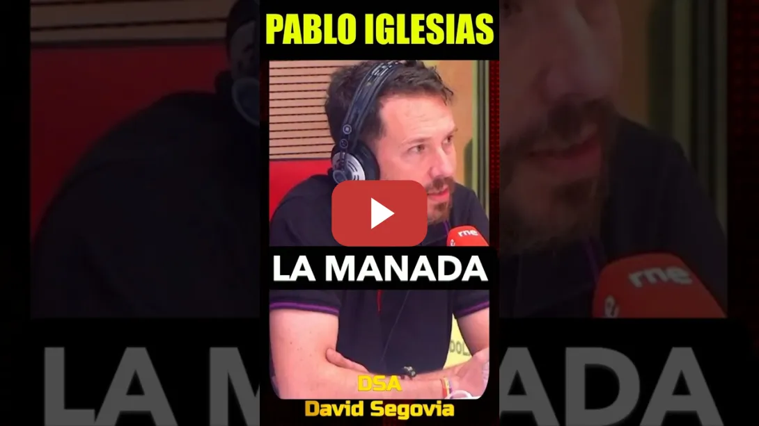 Embedded thumbnail for Pablo Iglesias. La Manada. Al fascismo no se le derrota con moderación.