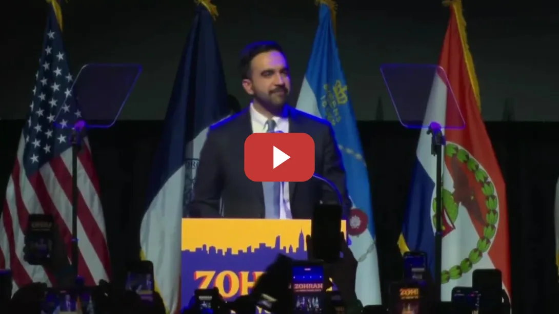 Embedded thumbnail for Zohran Mamdani, elegido alcalde de Nueva York