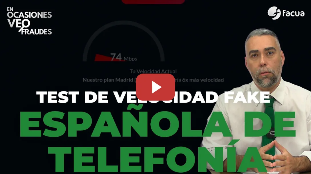 Embedded thumbnail for DENUNCIAMOS A LA TELECO DE BERTÍN OSBORNE POR INCLUIR UN TEST DE VELOCIDAD 'FAKE' EN SU WEB