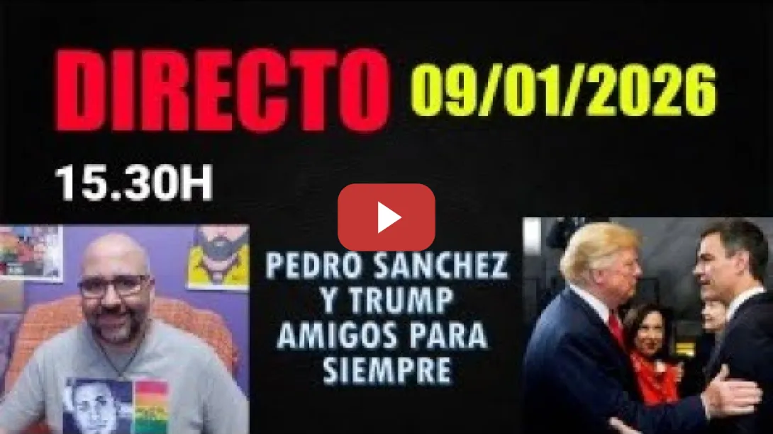 Embedded thumbnail for DIRECTO 09/01/2026. Ione Belarra llama a Trump Hitler del S. XXI