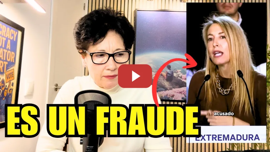 Embedded thumbnail for EXTREMEÑOS, SI VAIS A VOTAR A MARIA GUARDIOLA TENÉIS QUE SABER ESTO.