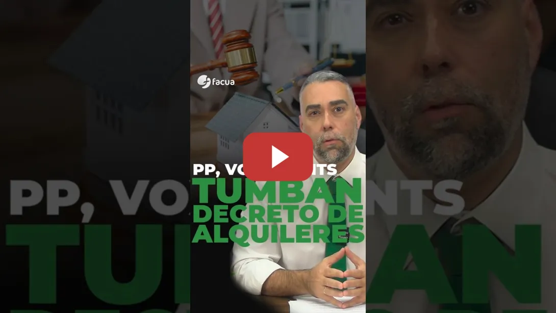 Embedded thumbnail for PP, VOX Y JUNTS TUMBAN EL DECRETO DE ALQUILERES