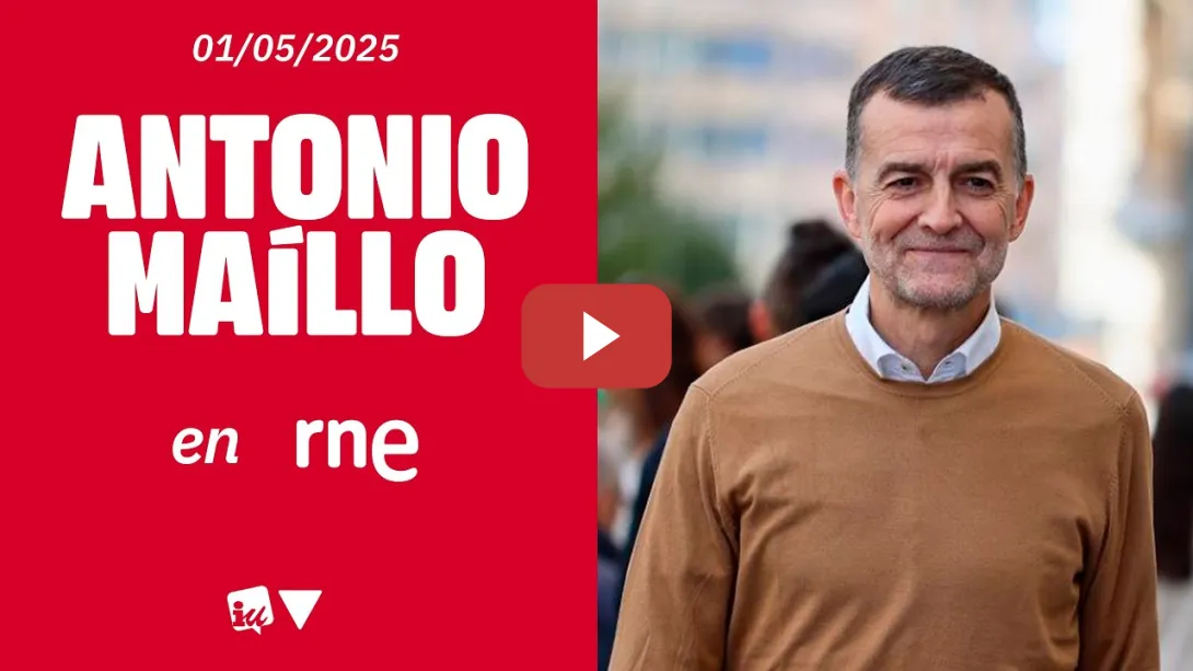 Embedded thumbnail for ENTREVISTA | Antonio Maíllo en RNE1